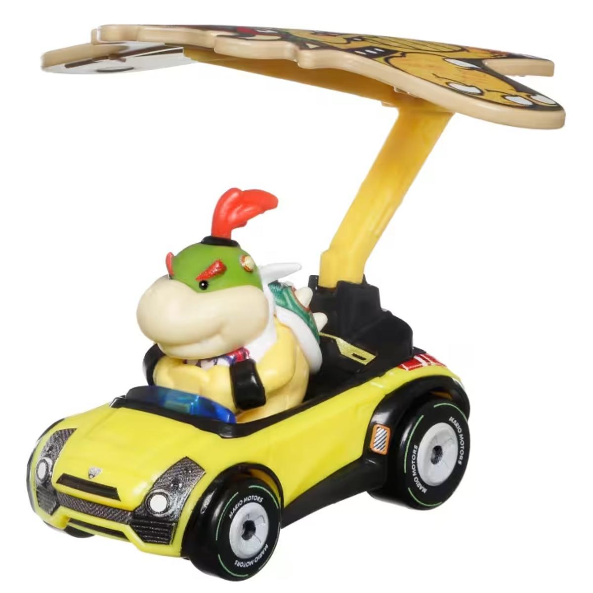 Hot Wheels Personajes Con Glider Sorpresa - Bowser Jr